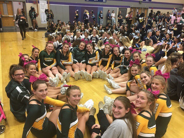 Cheer team competes in recent tournament