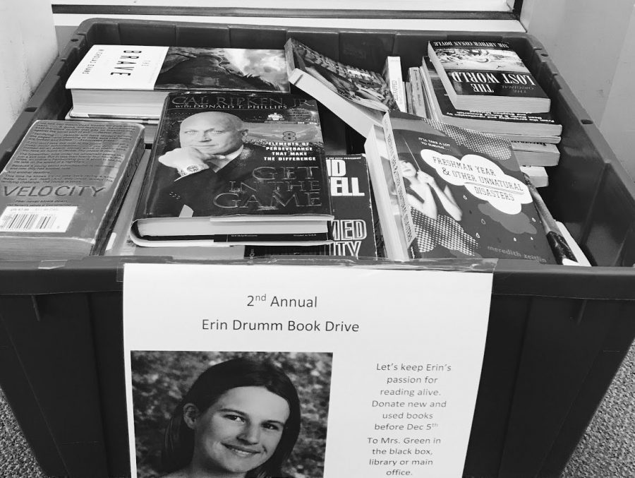 Erin Drumm’s legacy lives on;  Second annual book drive begins