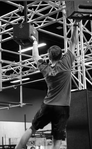 Jeremy Jestel trained in preparation for the Ninja Warrior Competition. Anyone who is interested in joining the gym or becoming the next Ninja Warrior can visit their website: kineticninjawarrior.com.