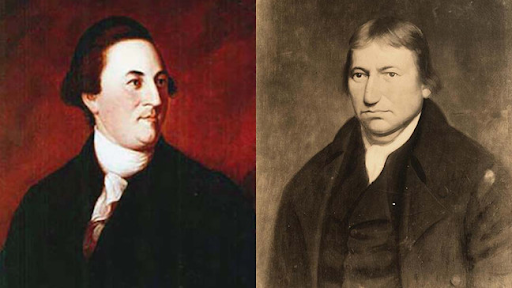 Revolutionary War figures William Paca (left) and John Archer (right) owned large amounts of slaves. Both figures were engaged in the development of local history.
