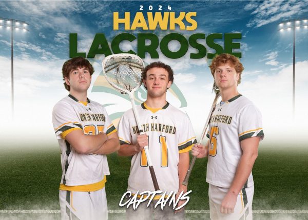  From left to right: seniors Zachary Warfield, Blake Howell, and Kent Holcombe. The team’s captains plan to use their leadership skills to help guide the team to victory.