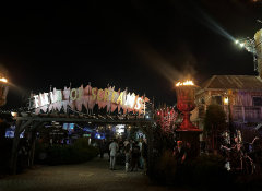 The newly added full-size airplane and part of the new entrance was added for Field of Screams.
Field of Screams has been open since 1993, with their first attraction being the Haunted Hayride.
