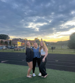 From left to right: President Madyson Pullen-Staiger, vice president Lola Steele, and secretary Brianna Billings. To get updates about the Varsity Club, go follow their Instagram at @nhvarsityclub.
