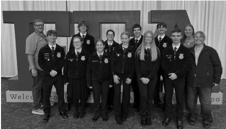 The FFA team returned home from nationals in Indianapolis, Indiana. They all agree they had a good time and did very well in their respective categories.